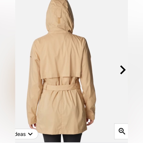 NWT Columbia Pardon my trench Rain jacket.$110 - Picture 3 of 9